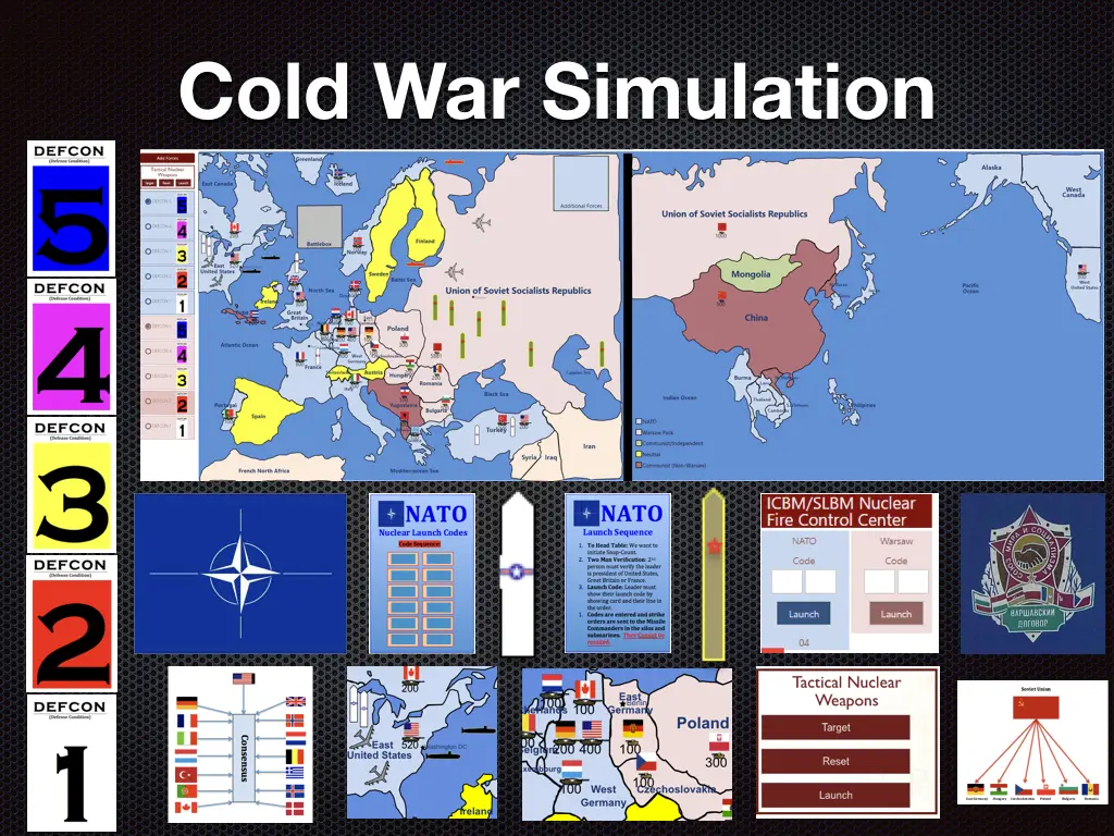 Interactive Cold War Activity