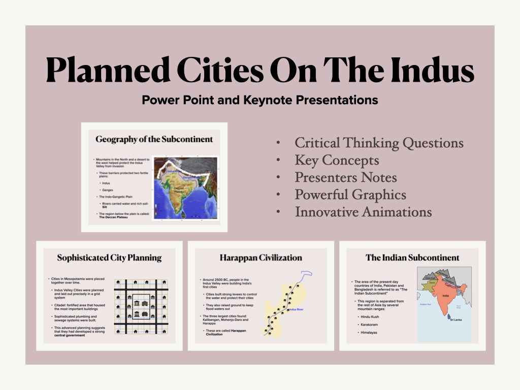 Planned Cities On The Indus History Presentation HistorySimulation 