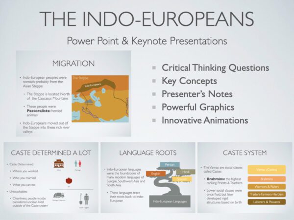 A presentation of the indo-europeans