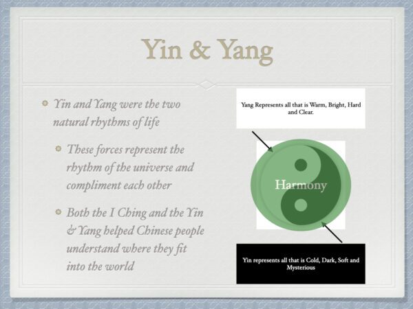 The Yin & Yang