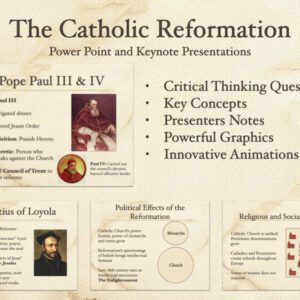 A poster of the catholic reformation