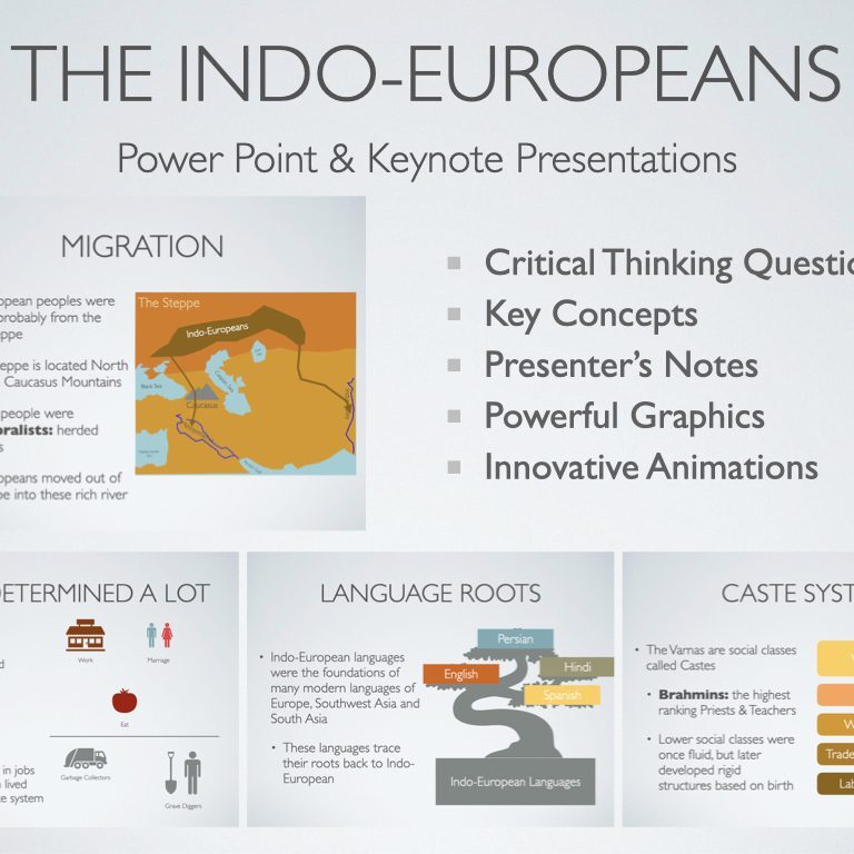 A presentation of the indo-europeans